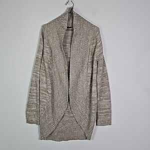 Bluenotes small tan layering cardigan